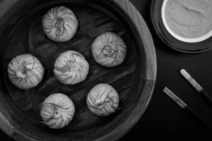 Veg Fried Momo / Dumplings