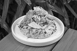 Caesar Chicken Naan