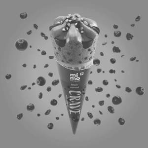 Black Currant Crave Cone Ice Cream 120ml