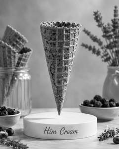 Lavender Berry Cone