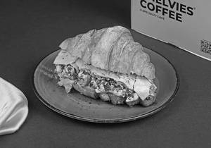 Grilled Chicken Chimichurri Croissant Sandwich