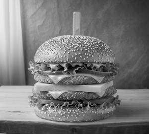 Veg mighty burger