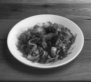 Pork Sausage Chilly Fry