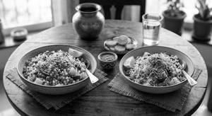 1 Indori Poha + 1 Sabudana Khichdi (450ml)