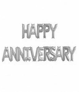 Happy Aniversary Foil Balloon