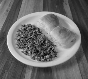 Egg Bhurji pav