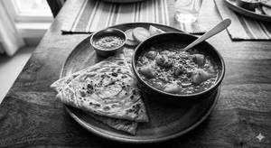Aloo Sabji + Paratha (2 Pcs)