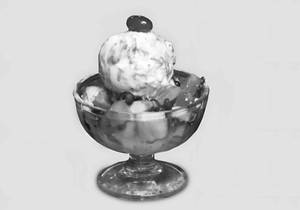 Fruit Salad With Ice Cream