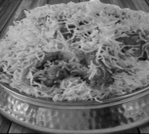 Beef biryani