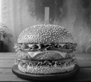 Hot spicy burger