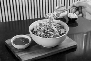 Veg Hakka Noodles