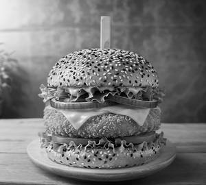 Super veg burger