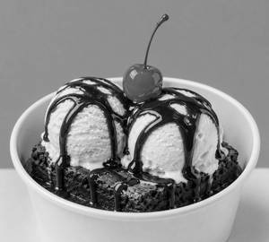 Brownie Fudge Sundae