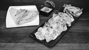Diet Chaap [Half] With 4 Rumali Roti       