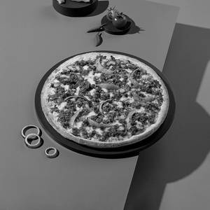 Chicken Keema Khansaa Pizza
