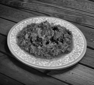 Mutton do pyaaza [3 pieces]