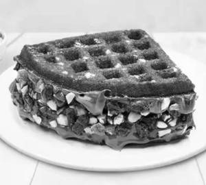 Almond Brownie Waffle