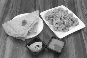 Tandoori Creamy Chaap With 2 Rumali Roti       