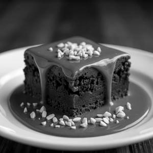 Nutty Brownie with Chocolate Sauce  ( Buy 1 Get 1 Free )