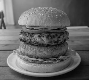 Veg Patty Jumbo Burger