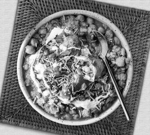 Cheese Samosa Chaat [1 Plate]