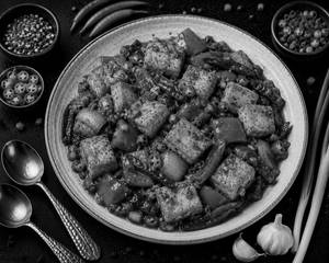 Tangra Chilly Tofu