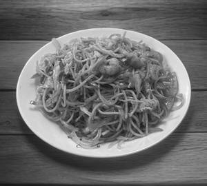 Hakka Noodles (Prawns)