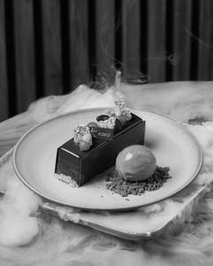 Coffee Pecan Nut Mousse