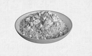 Raw Mango And Prawn Fried Rice With Xo Sauce