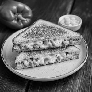 Cheese Chili Corn Sandwich