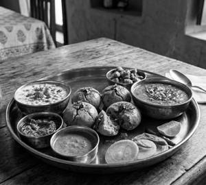 Rajasthani Dal Bati Thali