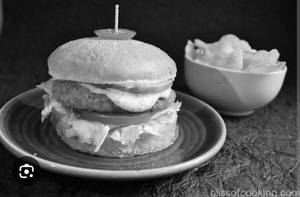 Cheese Veggie Decar Burger