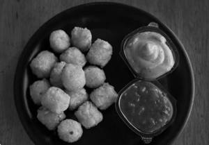 Garlic potato shots [10 pieces]         