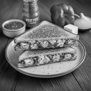 Hot Peri Peri Cottage Cheese Sandwich