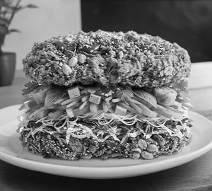 Double Patty Chicken No Bun Burger
