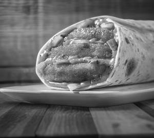 Chatpata Aloo Patty Wrap