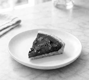 Molten Brownie Pie