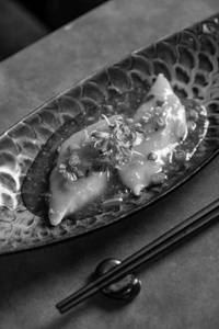 Steamed John Dory, Broad Bean Chilli
