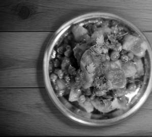 Aloo matar masala sabji