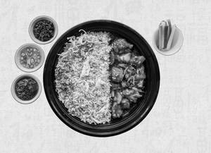 Egg Fried Rice With Chilli Chicken Bowl