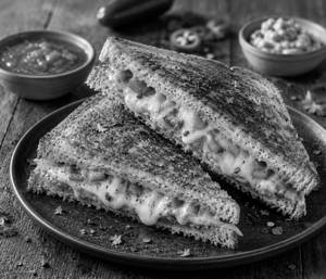 Loaded Mexican Cheese Grilled Sandwich