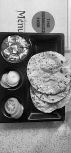 Paneer Butter Masala+rice/3roti+ Salad