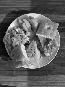 Ham, Bacon And Cheese Sandwich