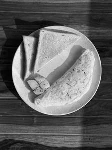 Egg White Masala Omelette