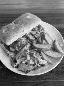 Chilli Paneer Sandwich