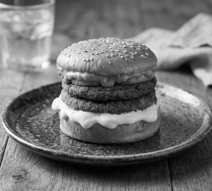Double tikki burger