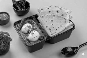 Egg Curry & Roti Meal Box