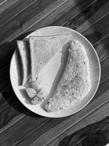 Egg White Corn And Mushroom Omelette