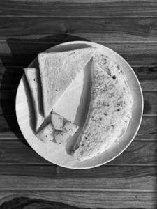 Egg White Mushroom Omelette