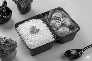 Egg Curry & Rice Meal Box